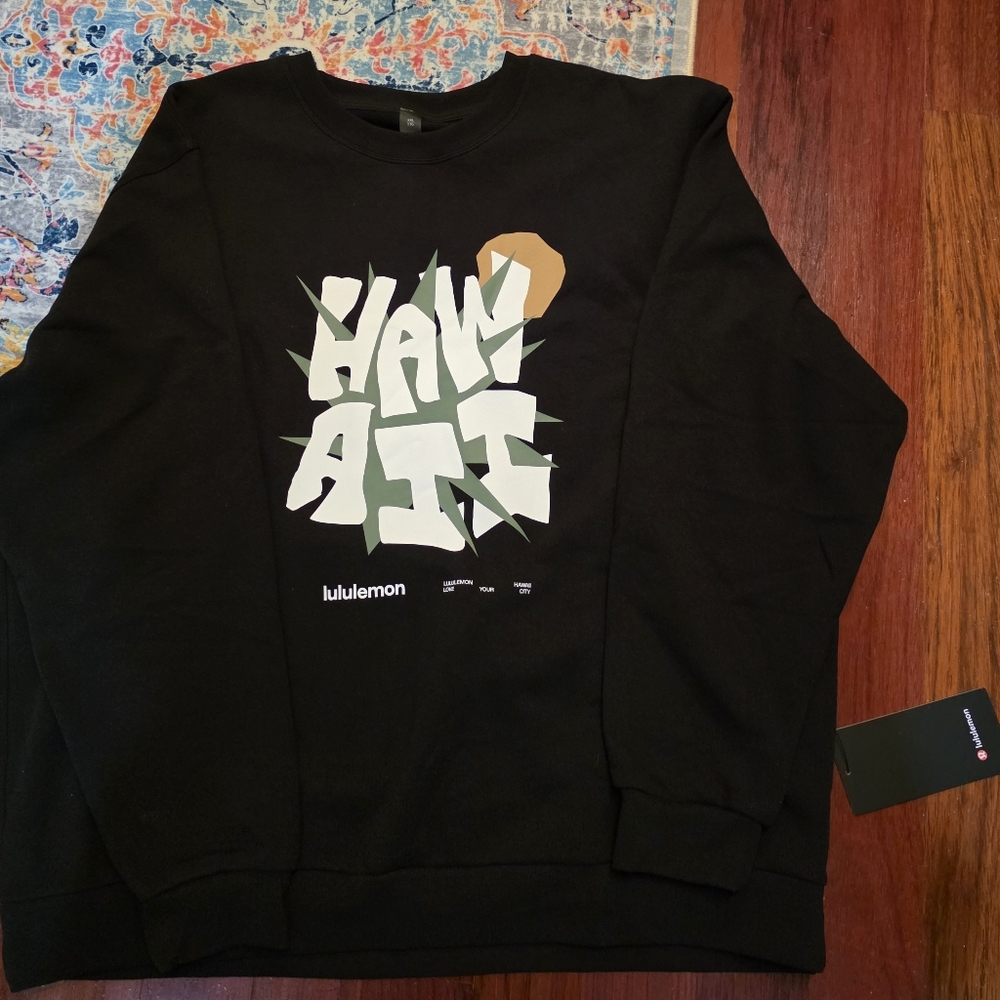 Lululemon Black Hawaii Sweatshirt